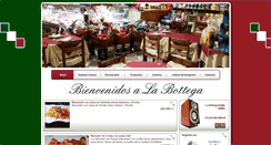 Desktop Screenshot of labottegaonline.com