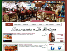 Tablet Screenshot of labottegaonline.com
